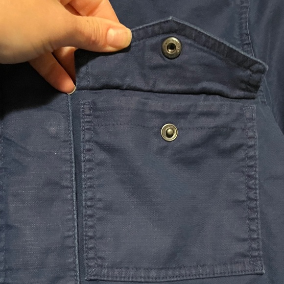 Lands' End Women's Blue Jacket - Picture 7 of 16